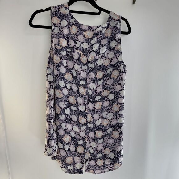 A pea in the pod sleeveless floral blouse maternity - Picture 4 of 9